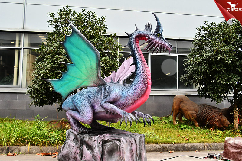 仿真西方龙模型，西方dragon