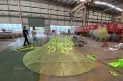 yl9193永利集团彩灯制作灯光秀产品走出盛夏