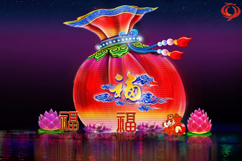 《新春福袋》彩灯设计，灯会灯展设计图