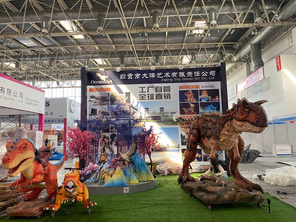 自贡yl9193永利集团 参加北京游乐设备展